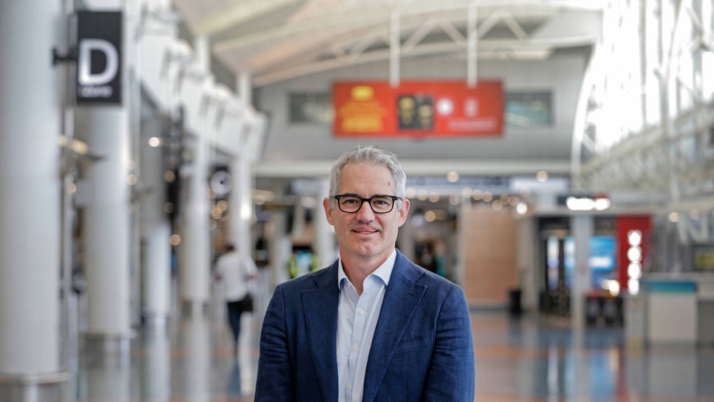 Auckland Airport CEO Adrian Littlewood is leaving his role after nine years. (Photo / File)