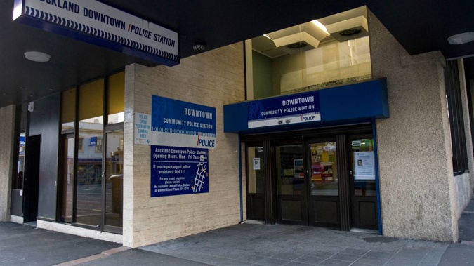 The downntown police station closed in 2013. Photo / Richard Robinson