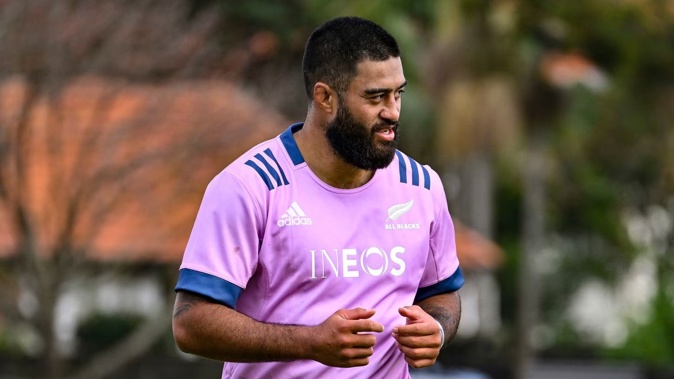 Akira Ioane has been handed an early World Cup setback. Photo / Photosport