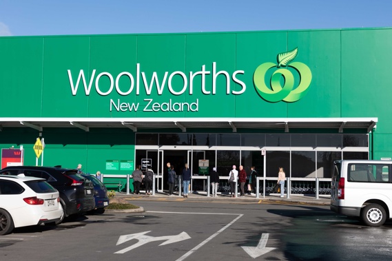 Duchaan Fraser stole groceries from Woolworths Bethlehem (pictured) but it was in Woolworths Te Rapa where he went a step too far and urinated on products as he walked down an aisle. Photo / Alex Cairns