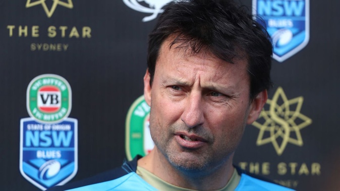Australian professional rugby league football coach, Laurie Daley. Photo / Getty Images