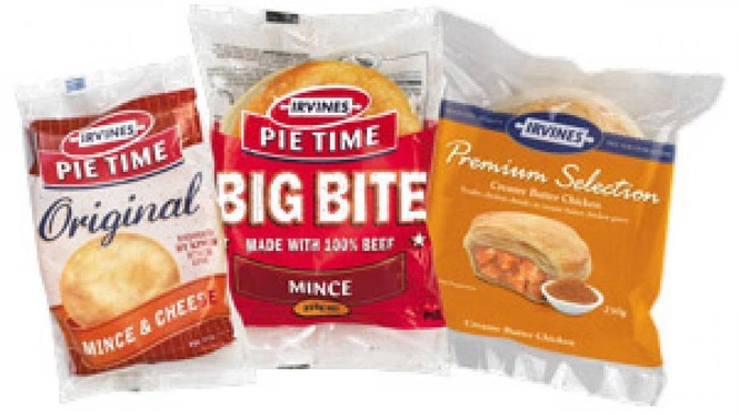 Tradie staples Irvines and MacKenzie pies are being discontinued from June - with the manufacturer looking to cut 90 jobs at the Palmerston North and Oamaru factories.