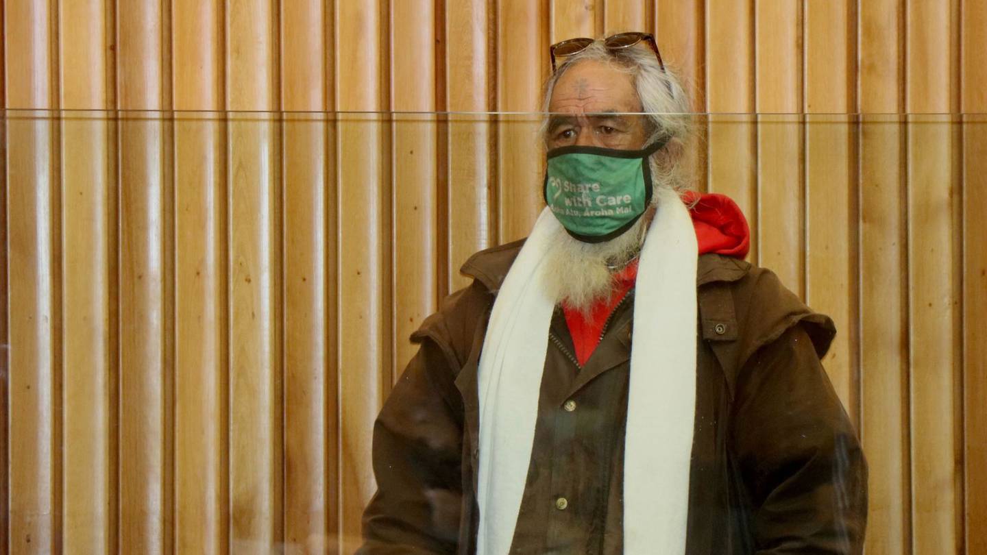 Mt Maunganui man Gerald 'Awhi' October has been sentenced to 50 hours community service after attacking his puppy. Photo / Ethan Griffiths