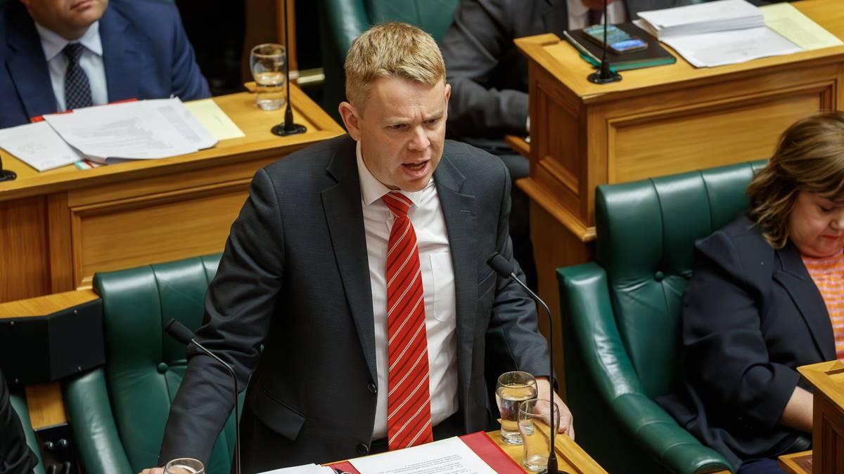 Labour Leader Chris Hipkins Photo / Mark Mitchell