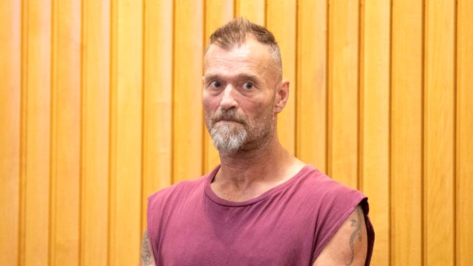 Mark Woods has been jailed for stealing a woman's undies off a clothesline. Photo / Andrew Warner