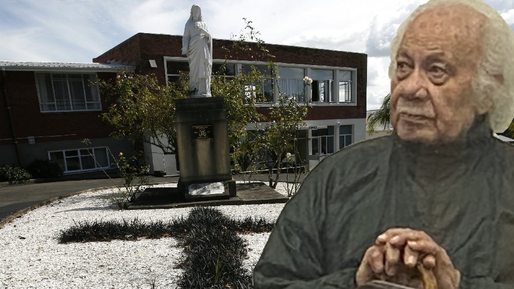 Marist Brother Charles Afeaki (foreground) taught at St Paul's College in Ponsonby, Auckland. He sexually abused boys there in the early 1980s. Photos / NZME