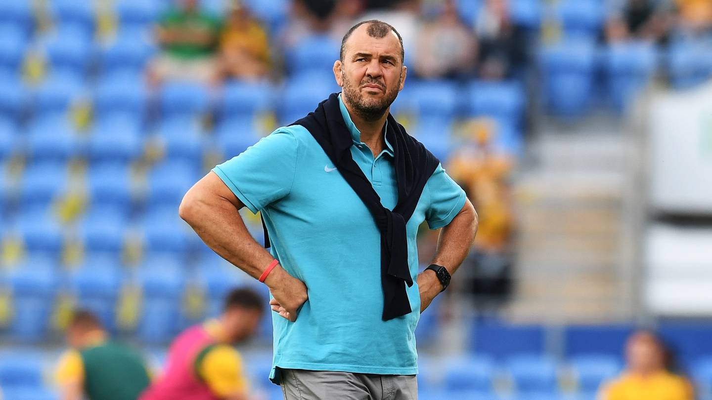 Argentina coach Michael Cheika. Photo / Photosport
