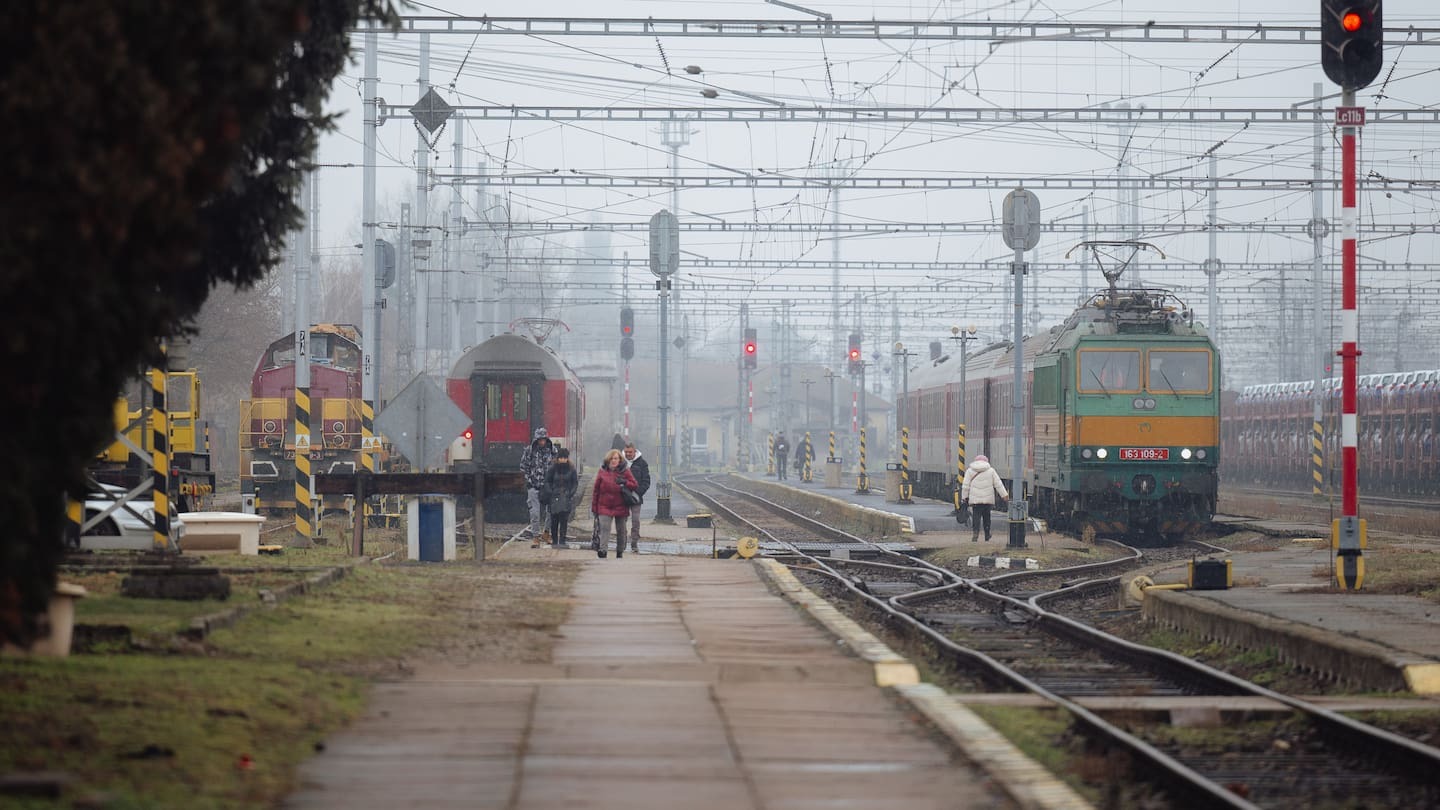 Two trains collide in western Slovakia, injuring dozens including 11 hospitalised. Photo / Getty Images