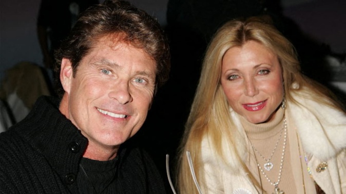 David Hasselhoff is "deeply saddened" following the death of his ex-wife Pamela Bach. Photo / AFP
