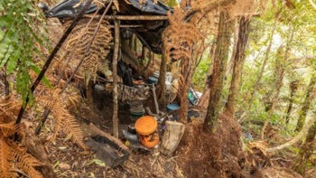 'Grim' hideout revealed: New photos reveal second bush camp where Phillips’ children were living