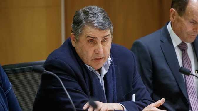 Health NZ Commissioner Lester Levy appeared before the health committee at Parliament this morning. Photo / Mark Mitchell