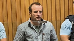 Karl Eric Peters appears for sentencing in the High Court at Gisborne following the hunting death of John Atkins.