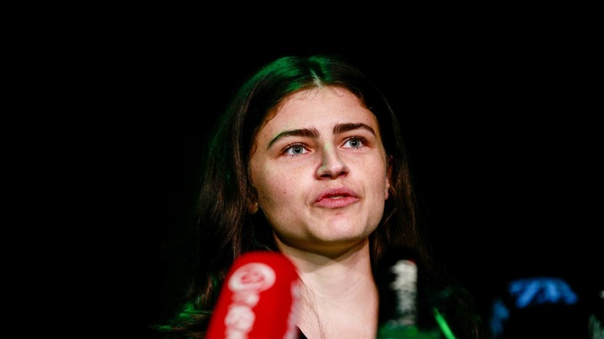 Chlöe Swarbrick, current MP for Auckland Central. Photo / Alex Burton