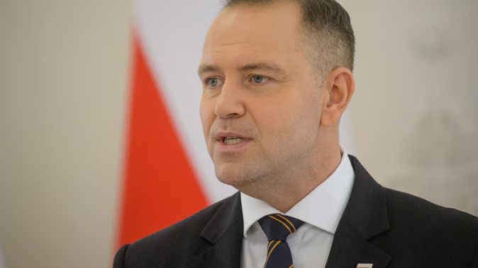 President Karol Nawrocki stated Poland believes Russian President Vladimir Putin is prepared to invade more countries, emphasising distrust of Putin's intentions. Photo / Getty Images