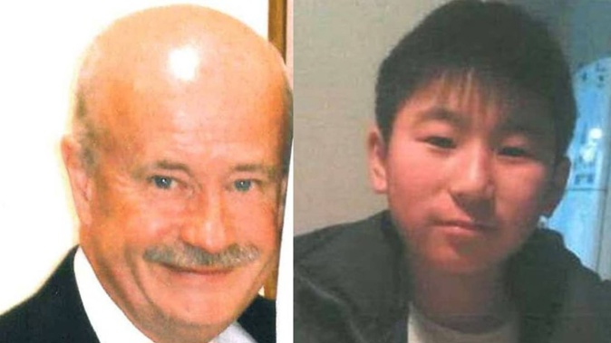 John Beckenridge (left) disappeared with his stepson Mike Zhao-Beckenridge (right) in March 2015.