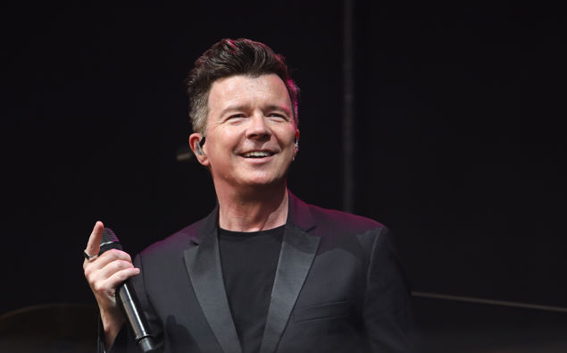 Rick Astley's song 'Never Gonna Give You Up' is being used to push away homeless people from a Christchurch Ray White firm. (Photo / Getty)