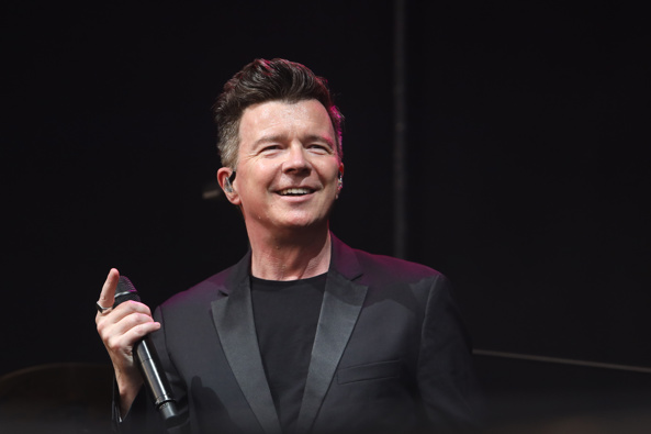 Rick Astley's song 'Never Gonna Give You Up' is being used to push away homeless people from a Christchurch Ray White firm. (Photo / Getty)