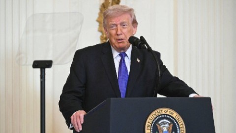 Watch: Trump hold press conference after declaring Iran war 'pretty much' over