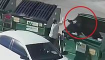 CCTV captures heartbreaking moment teen mum tosses newborn in bin