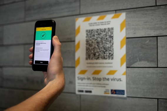 The FBI last week warned the public of scammers altering the very same QR codes that are being used to facilitate transactions and check-ins. (Photo / Dean Purcell, File)