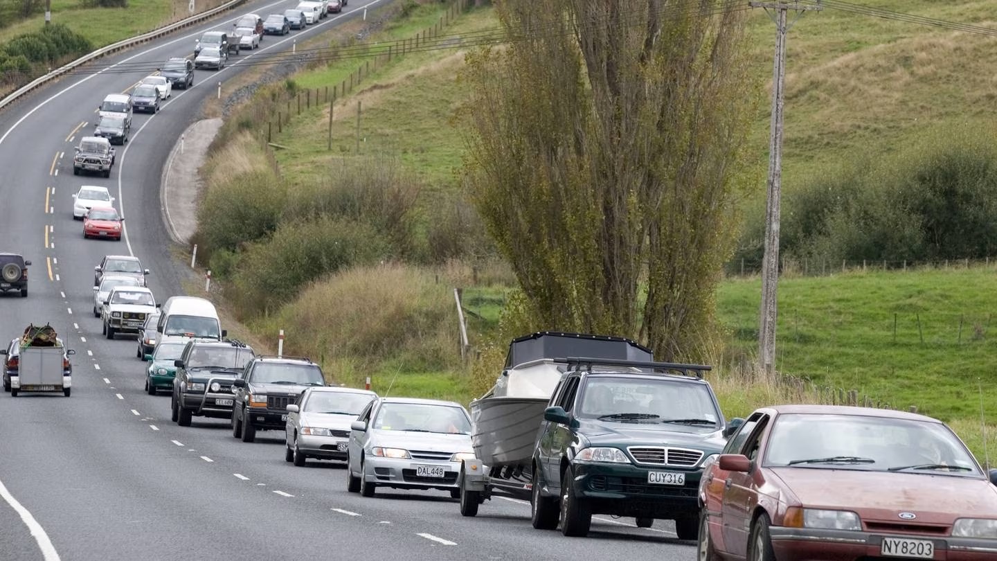 Auckland Easter traffic has seen gridlocked traffic and long journeys this year.