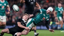 Injury blow for Ireland ahead of All Blacks clash
