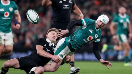 Injury blow for Ireland ahead of All Blacks clash