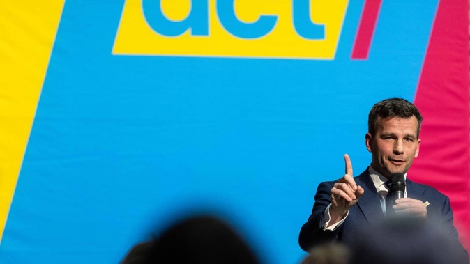 Act Party leader David Seymour. Photo / Alex Cairns