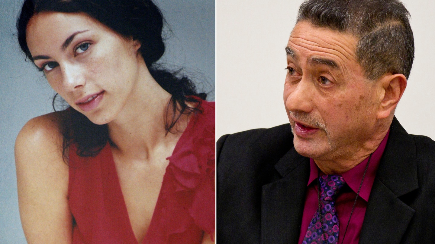 Iraena Asher who disappeared in Piha on October 12, 2004. Her father Michael, pictured during the coroner's inquest into her death in July 2012. Michael Asher was found deceased yesterday in Glen Eden.