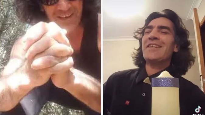 Former Invercargill resident Darren Maheno, who had a large following on TikTok before vanishing from the platform, was charged with attempted murder in California last year. (Photo / TikTok)