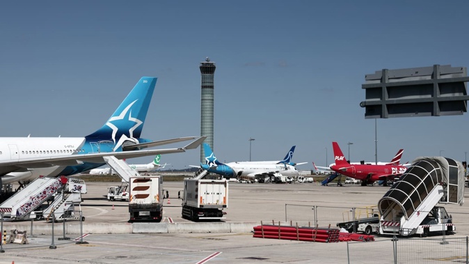 The strike, protesting understaffing and "toxic management," involved 272 controllers and led to significant delays. Photo / AFP