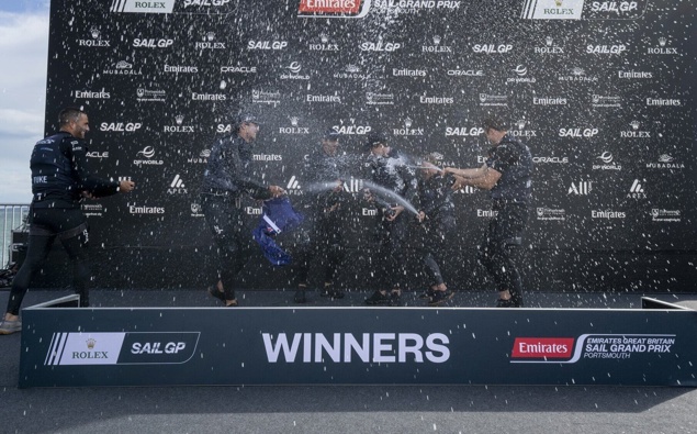 'One of our best': Black Foils triumph in SailGP's return to Great Britain