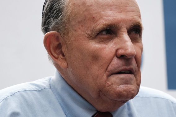 A New York appellate court concluded that Giuliani shared false statements to courts, lawmakers and the public. Photo / Getty Images