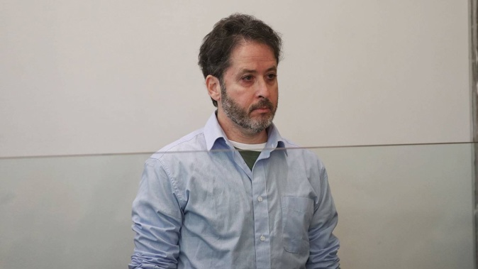 Former Deep Green Bush School principal Joseph "Joey" Moncarz appears in Manukau District Court for sentencing on child sexual abuse charges. Photo / Jason Oxenham