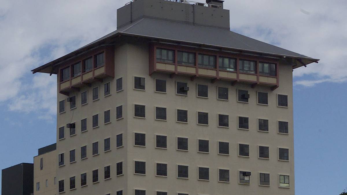 Documents and pepper spray were allegedly stolen from the now disused Auckland city police station in Vincent St. (Photo / File)