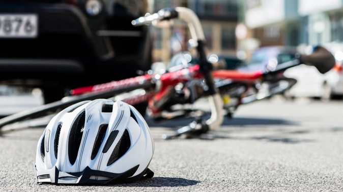 Callum Anderson drove off without checking on a cyclist knocked to the ground and injured after a minor collision with his vehicle. Photo / 123RF
