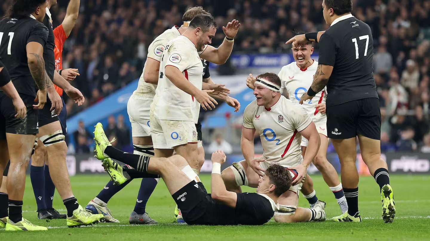 All Blacks' grand hopes slammed shut as England earn famous win