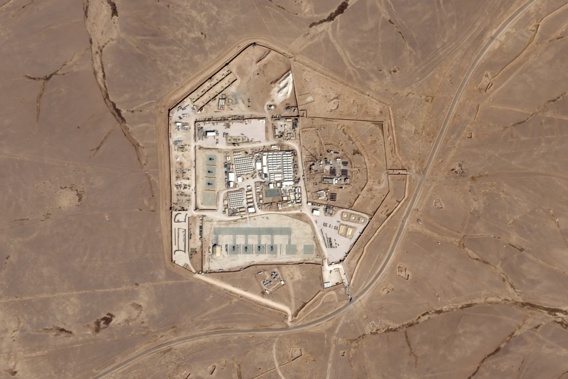 Tower 22 Military Base In Northeastern Jordan. Photo / AP