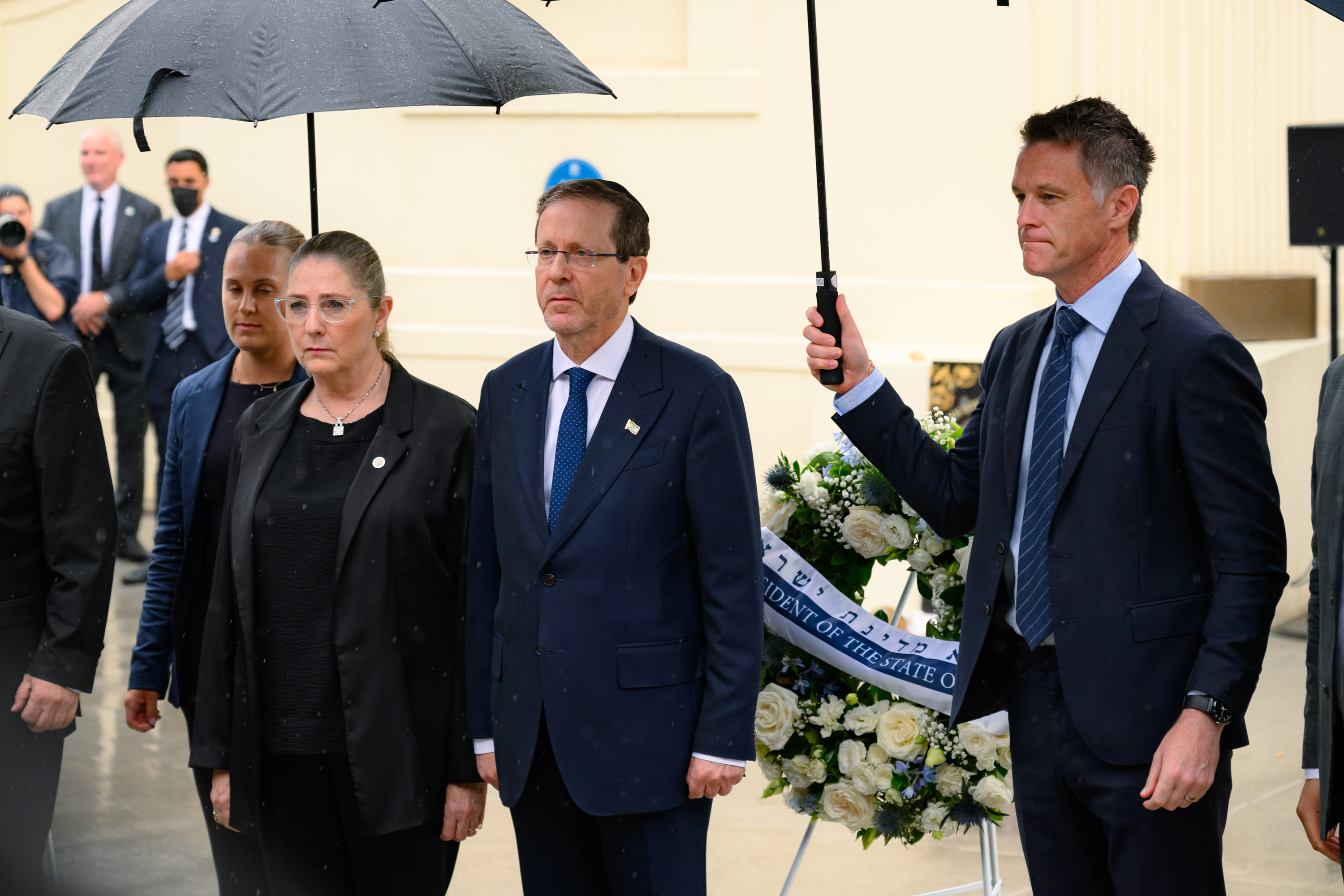 Authorities warn people to be prepared as protests planned for Israeli President's visit