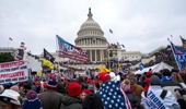 Insurrections loyal to President Donald Trump rally at the US Capitol in Washington on January 6, 2021. Photo / AP