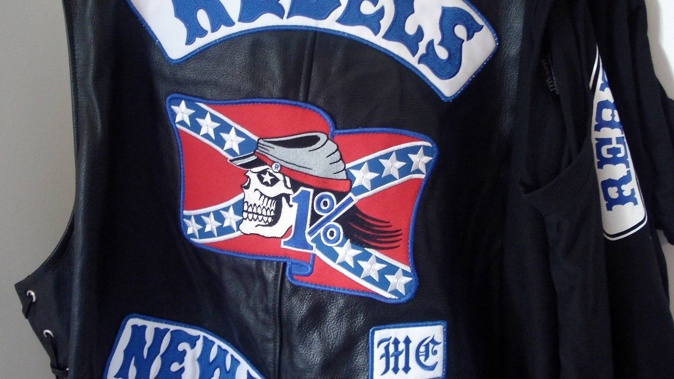 Patched Rebels gang member Djay Peeti-Chase threatened his victim while pointing a pistol at his head during the ambush of a drug delivery. Photo / NZ POLICE