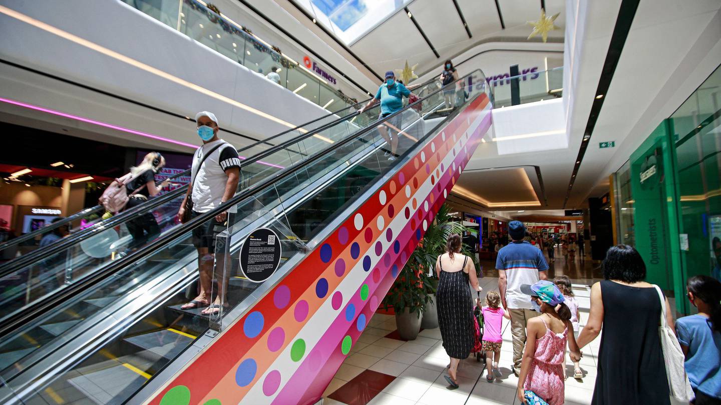 The American tourist was delighted by how busy New Zealand shopping centres were. Photo / NZ Herald