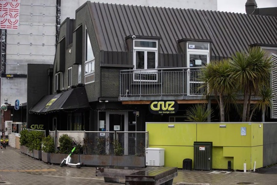 The assault happened outside the Cruz Bar on Victoria St, Christchurch. Photo / George Heard