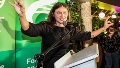 New Green Party co-leader Chlöe Swarbrick. Photo / Michael Craig