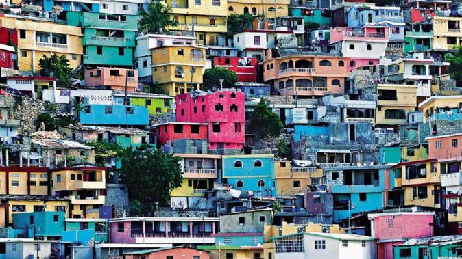 Some of the pastel-coloured homes in Haiti's capital of Port-au-Prince. (Photo / Instagram / @EDKASHI)