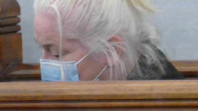 Susan Tainsh faced the family of Arnold Gutteridge in the Dunedin District Court. Photo / Erin Cox, Otago Daily Times