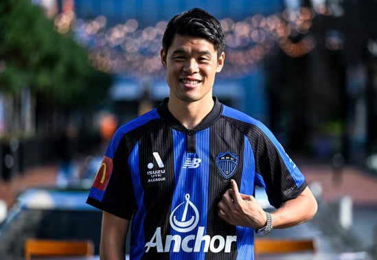 Hiroki Sakai has been named as Auckland FC's first men's captain. Photo / Photosport