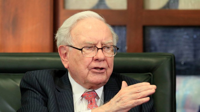 Billionaire Warren Buffet has said this year's charity lunch will be his last. Photo / AP