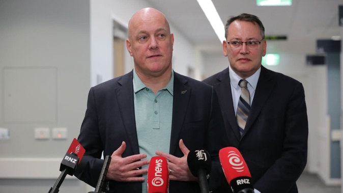 Prime Minister Christopher Luxon and Health Minister Dr Shane Reti have had to explain the Government's decisions regarding a new Dunedin Hospital. Photo / Sylvie Whinray