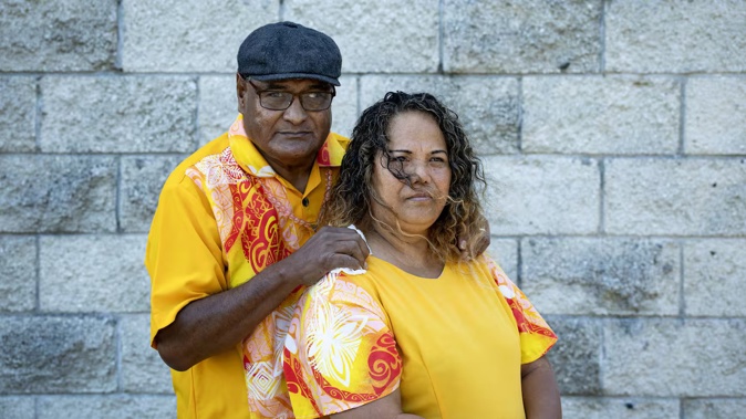 Sela Talanoa and her husband Piliki Talanoa, who are appealing for Sela to be allowed to remain in New Zealand and avoid deportation to Tonga. Sela provides vital care for her husband, who has serious health conditions including kidney failure. Photo / Dean Purcell
